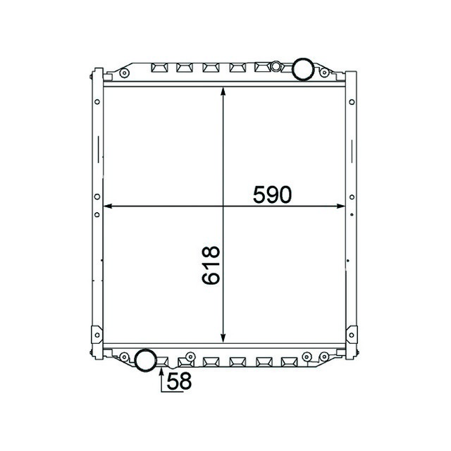 RADIATOR 8MK376774-441 - TTC